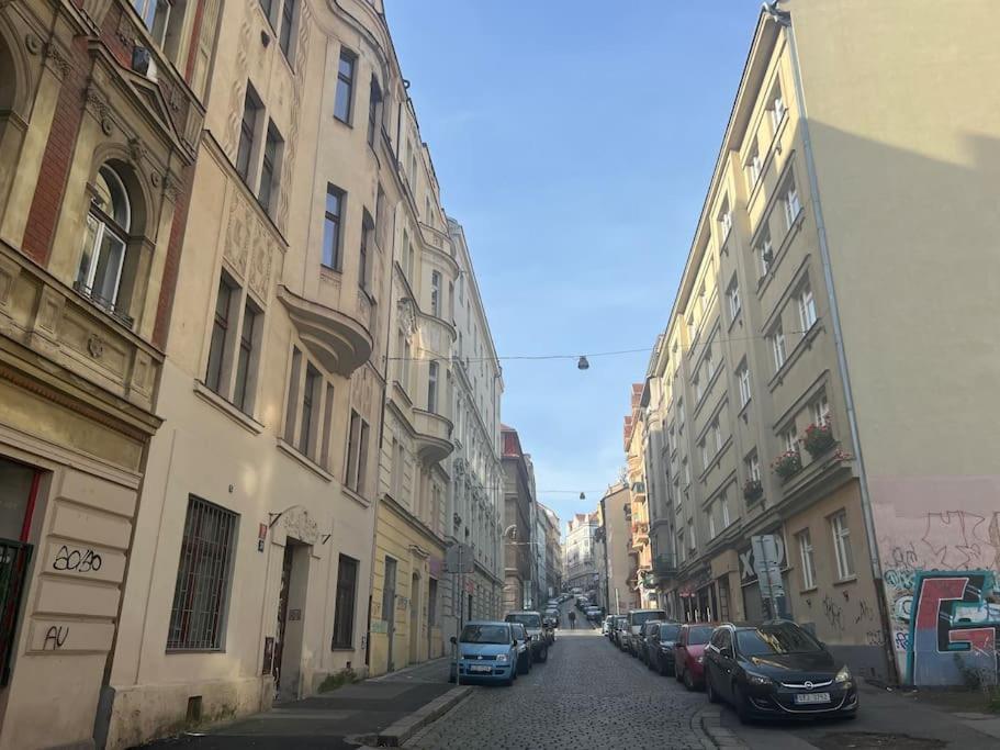 Modern Krymska & Francouzska Street Apartamento Praga
